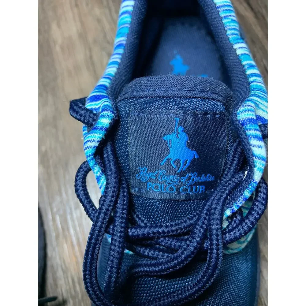 Boy's Royal County of Berkshire Polo Club :Lace-up Water Shoes Blue Size 37(5.5)